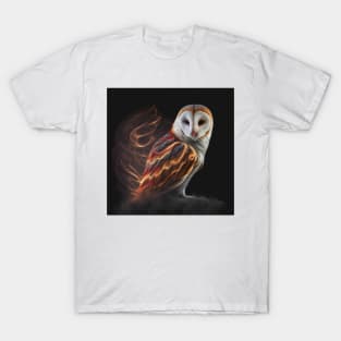 Barn Owl Wisps 02 T-Shirt